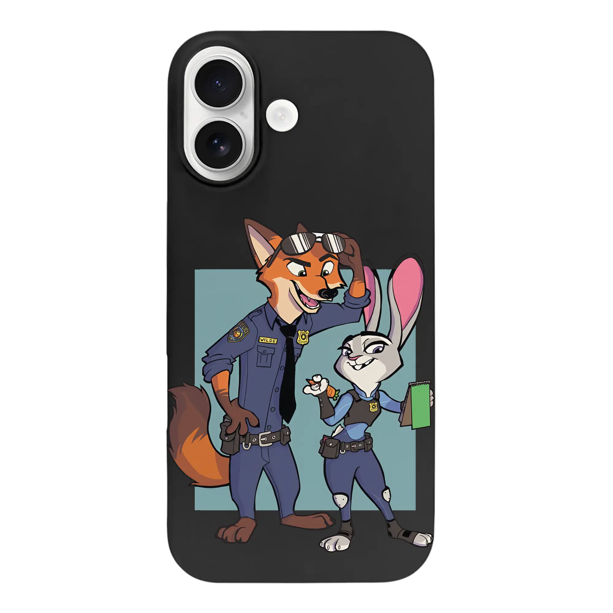 ズートピア グッズ,ニック・ワイルド - iPhone 17 シリーズ シリコンケース 薄型 耐衝撃 指紋防止 ソフトタッチカバー 精密フィット 傷防止 保護ケース iPhone 17/17 Air/17 Pro/17 Pro Max 対応